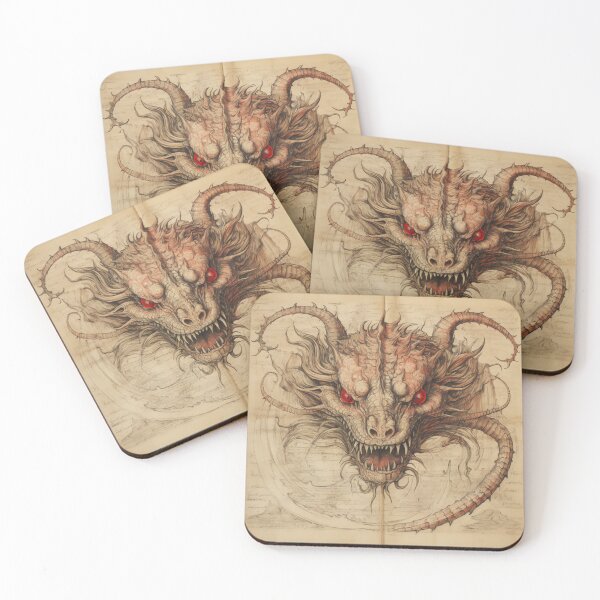 Item preview, Old Ancient Drawings of Dragons  designed and sold by BrandonArtWorld.