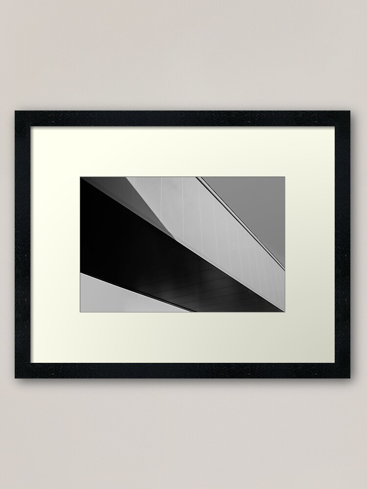 Alternate view of Abstract Air Framed Art Print