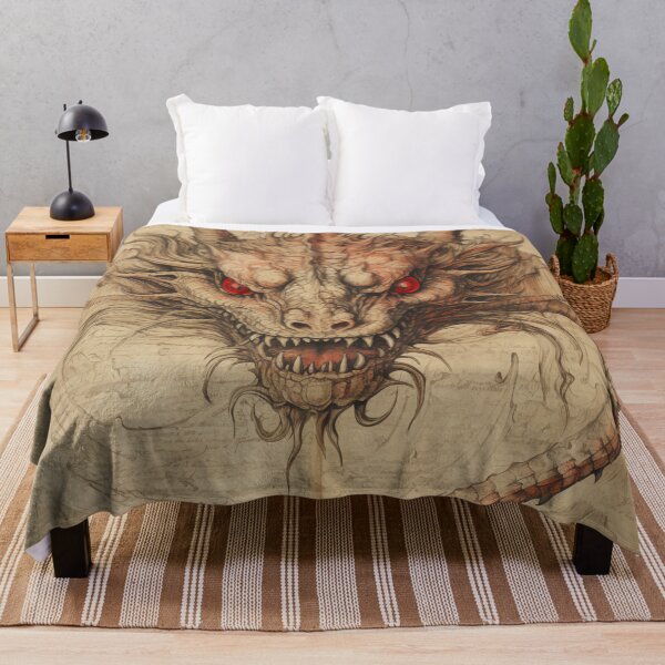 Item preview, Old Ancient Drawings of Dragons designed and sold by BrandonArtWorld.