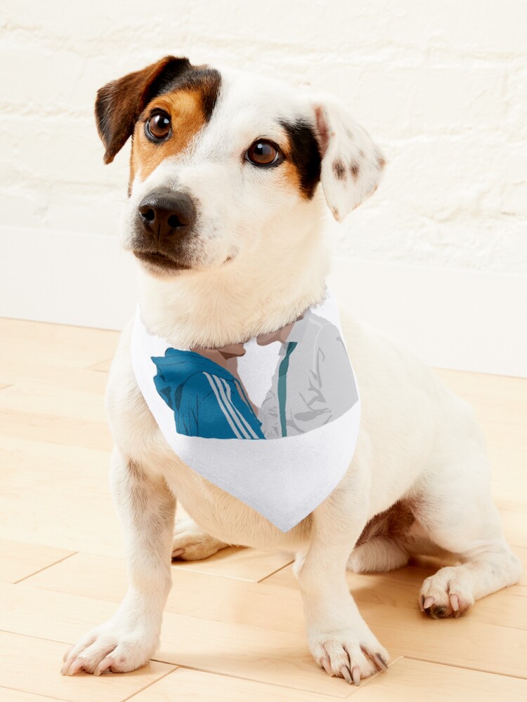 Thumbnail 1 of 6, Pet Bandana, Heartstopper - Nick and Charlie kiss in the door after prom designed and sold by ManoTV.
