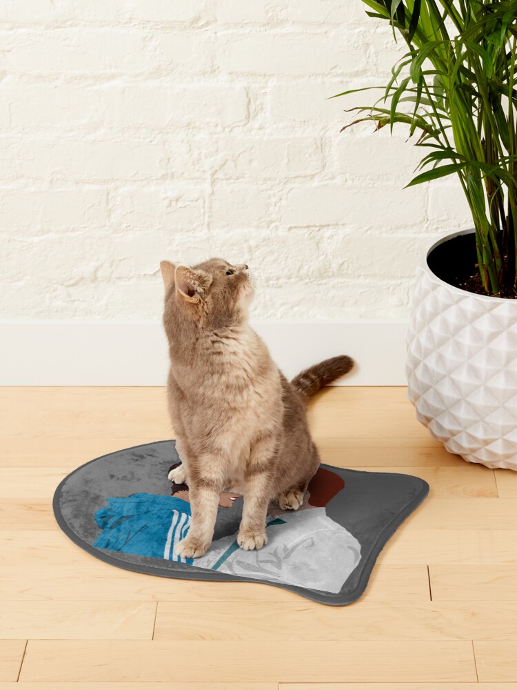 Thumbnail 2 of 5, Pet Mat, Heartstopper - Nick and Charlie kiss in the door after prom designed and sold by ManoTV.