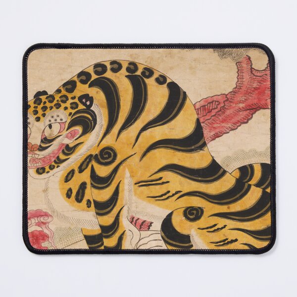 Item preview, Tiger art Korean art Home Decor for Animal Vintage Wall art Tiger painting designed and sold by allpalgo.