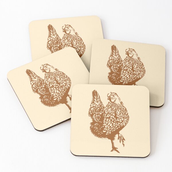 Item preview, Chicken Linocut Design designed and sold by SierraReighArt.