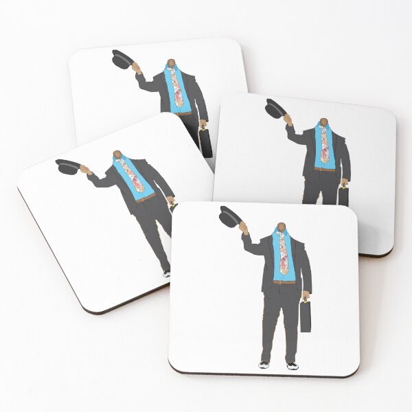 Item preview, coconut business man Taskmaster fan art designed and sold by ElanorSells.
