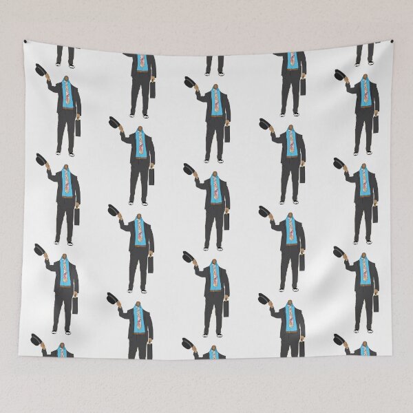 Item preview, coconut business man Taskmaster fan art designed and sold by ElanorSells.