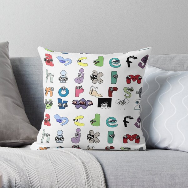 Funny Alphabet Lore Letter A - Alphabet Letters - Pillow