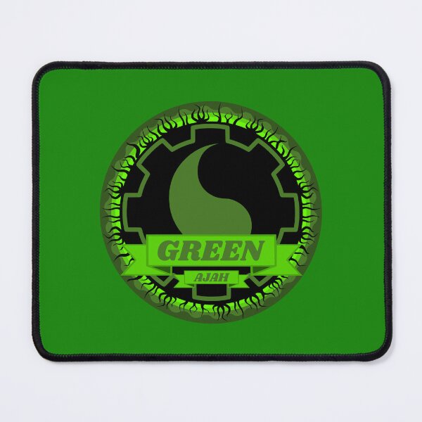 Item preview, Green Ajah Cog (Corrupted) designed and sold by ARedRandBoy01.