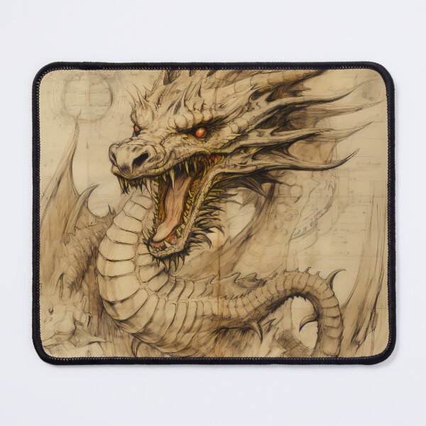 Item preview, Old Ancient Drawings of Dragons  designed and sold by BrandonArtWorld.