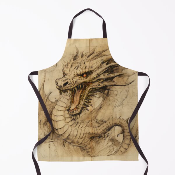 Item preview, Old Ancient Drawings of Dragons  designed and sold by BrandonArtWorld.