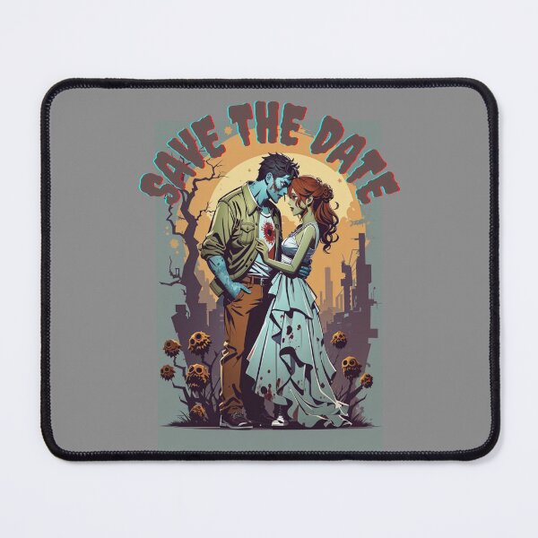 Item preview, Zombie Save The Date designed and sold by OurGirlGertie.