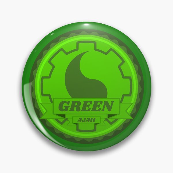 Item preview, Green Ajah Cog designed and sold by ARedRandBoy01.