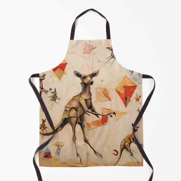 Item preview, "Kangaroos in Kinetic Flight: Kites and Kinship" designed and sold by Art-Vortex-fr.