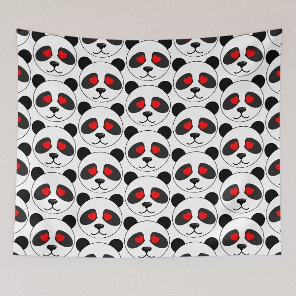 Item preview, Love Panda Emoji designed and sold by m2inspiration.