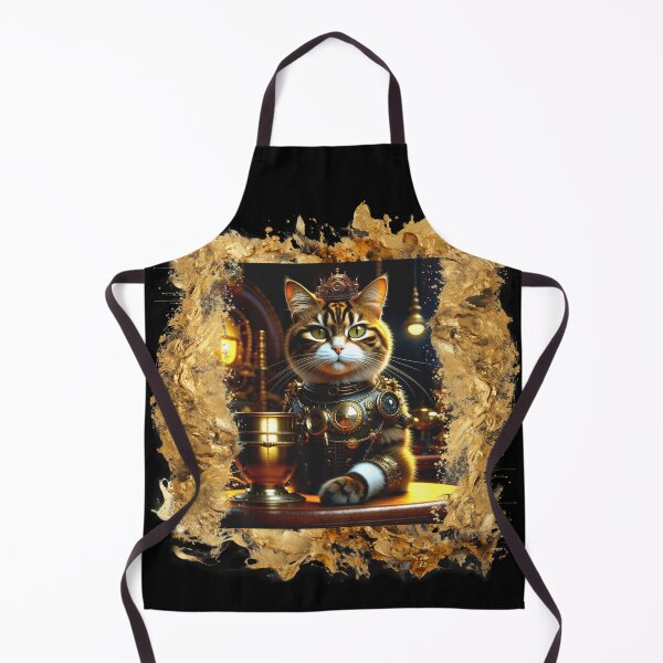 Item preview, Royal Steampunk Cat designed and sold by LighterLifeLove.