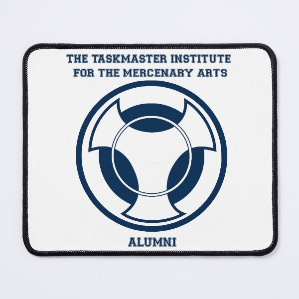 Item preview, Taskmaster Institute Varsity Blue designed and sold by ElanorSells.