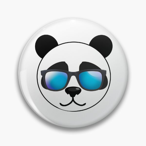 Item preview, Cool Panda Emoji designed and sold by m2inspiration.