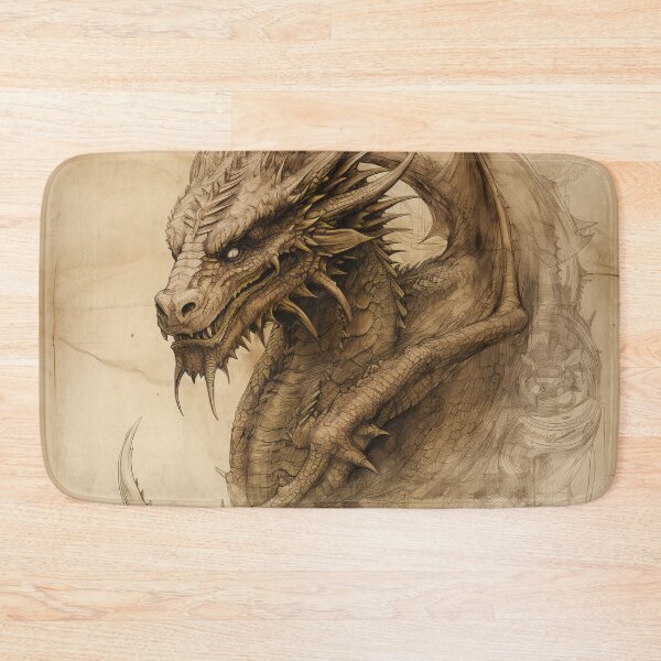 Item preview, Old Ancient Drawings of Dragons  designed and sold by BrandonArtWorld.