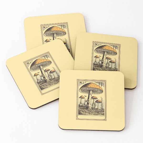 Item preview, Mushroom Tarot Card designed and sold by keenaesthetic.