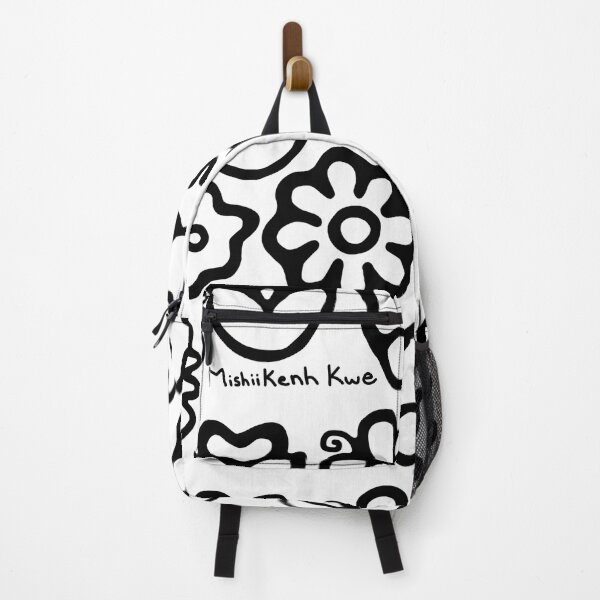 Item preview, Odawa florals in Black and White designed and sold by mishiikenhkwe.