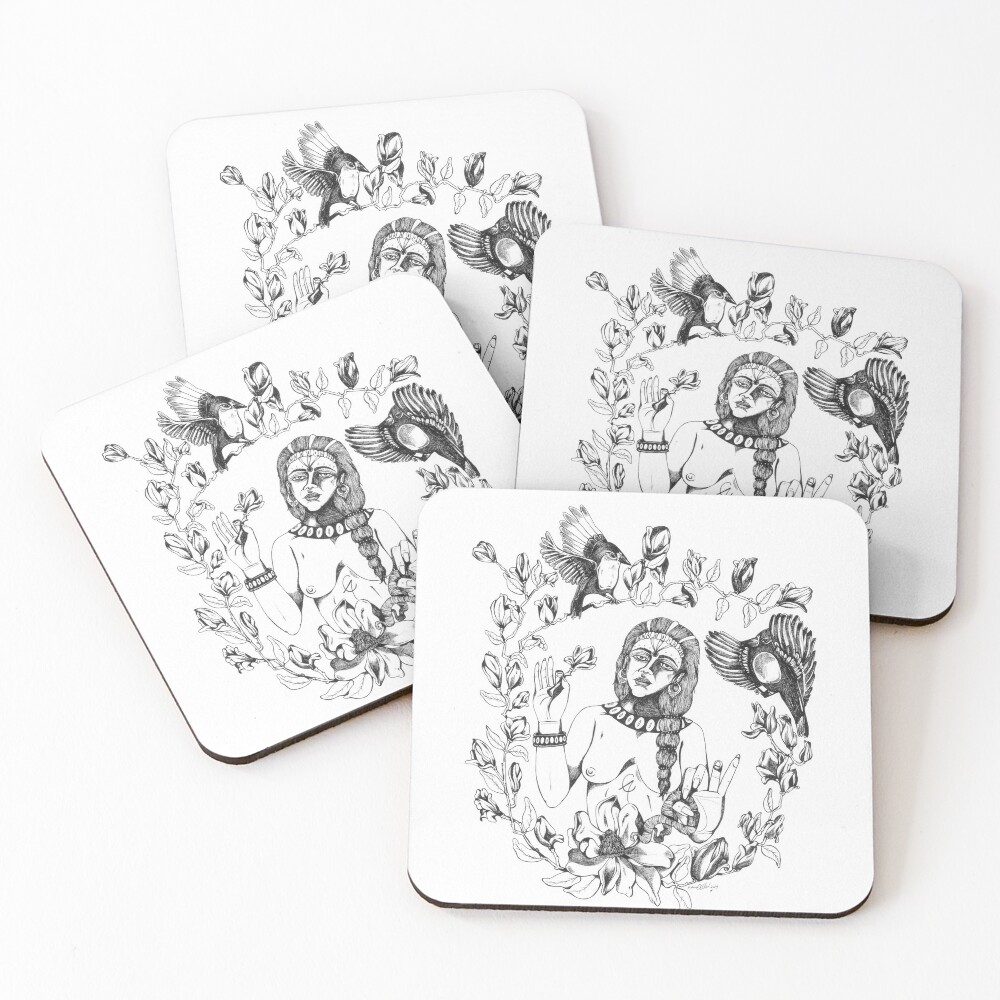 Item preview, Coasters (Set of 4) designed and sold by LuminaryCreatur.