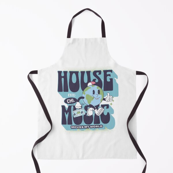 Item preview, HOUSE MUSIC - Rocks My World (blue/green) designed and sold by Discothreadz.