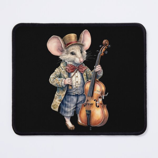 Item preview, Mouse plays the cello designed and sold by Artbellachi.