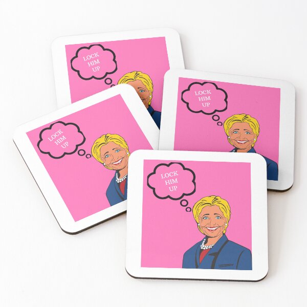 Item preview, Hillary Lock Him Up designed and sold by KATKattalestv.