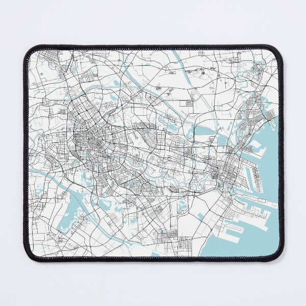 Item preview, Tianjin City Map of China - Circle designed and sold by deMAP.