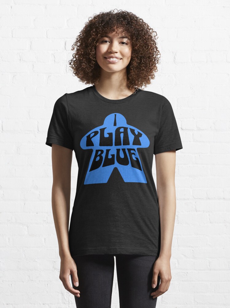 Disover I Play Blue Edition - Board Game Aficionados, I&apos;m Hooked on Blue. | Essential T-Shirt