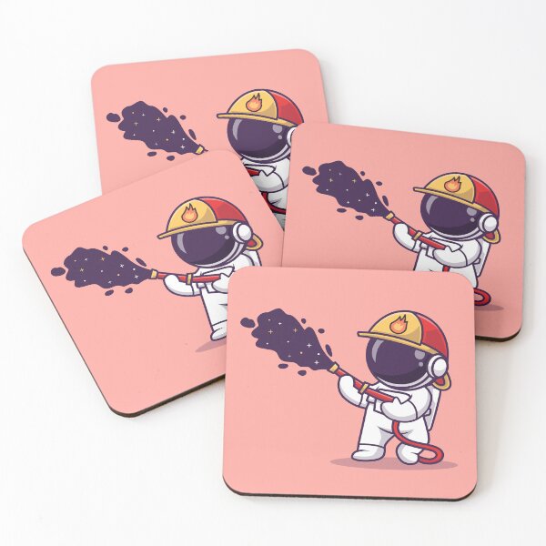 Item preview, Cosmic Firefighter: Astronaut Hero designed and sold by hjian8219.