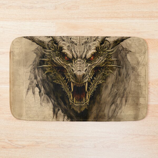 Item preview, Old Ancient Drawings of Dragons  designed and sold by BrandonArtWorld.