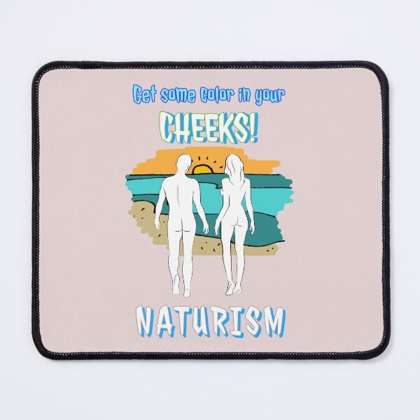 Item preview, Naturism. Get some color in your cheeks! C silhouette bum designed and sold by NUDIMS.