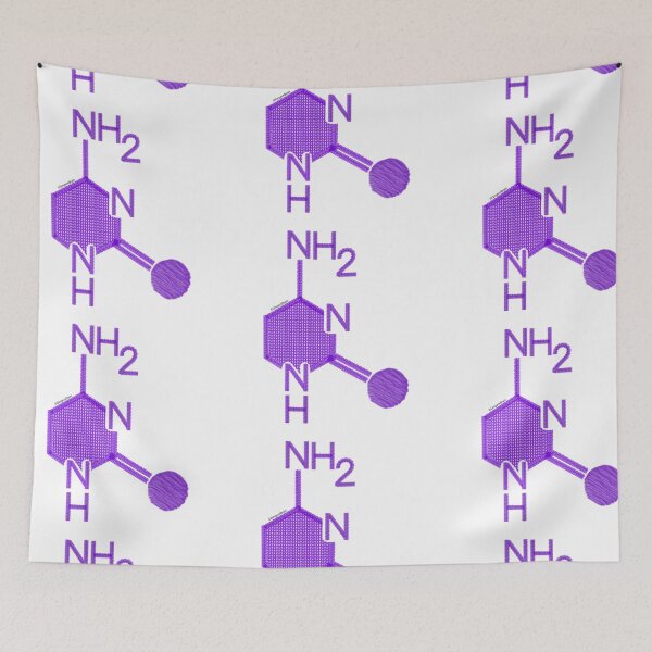 Item preview, Knitted Cytosine (Purple) designed and sold by Gingers-Brain.