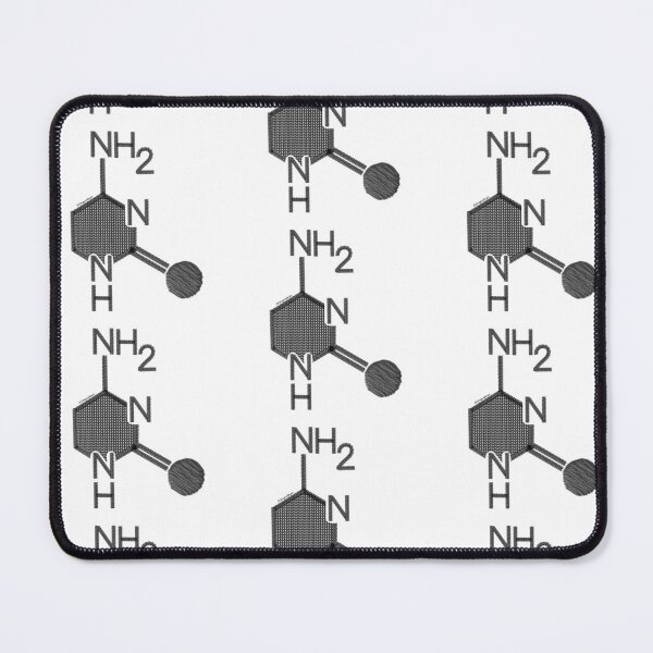 Item preview, Knitted Cytosine (Black) designed and sold by Gingers-Brain.