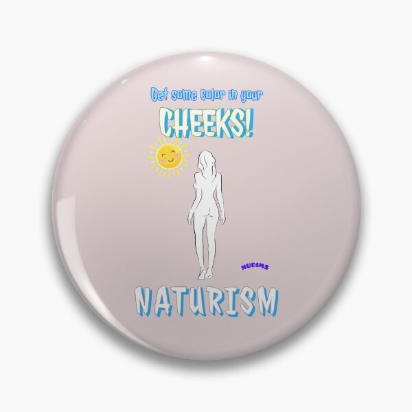 Item preview, Naturism. Get some color in your cheeks! F Silhouette bum designed and sold by NUDIMS.