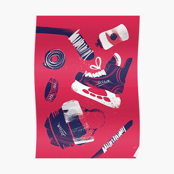 Tools of a Hockey Player Poster
