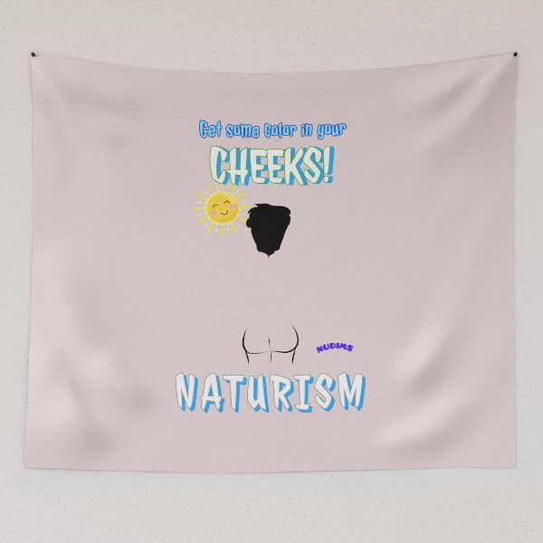 Item preview, Naturism. Get some color in your cheeks! M Nudims bum designed and sold by NUDIMS.