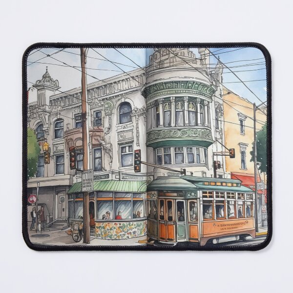 Item preview, Oakland city drawing designed and sold by ComicsFactory.