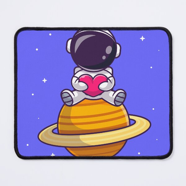 Item preview, Love Among the Stars: Cute Astronaut on a Planet designed and sold by hjian8219.