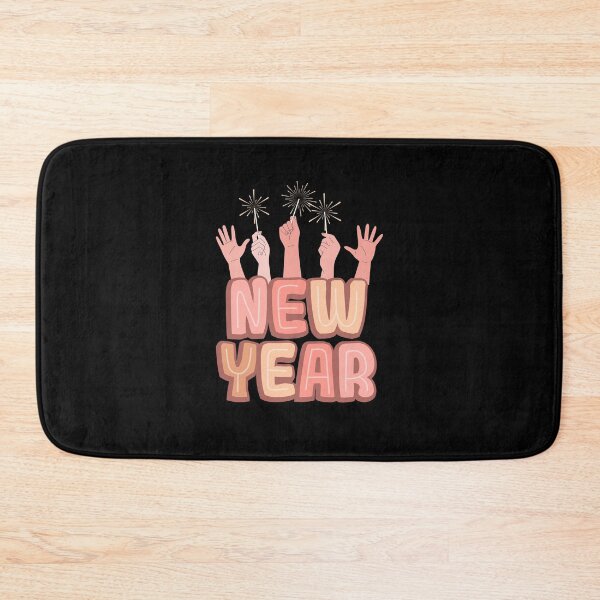Item preview, Happy New year PInk Sparklers designed and sold by ColorDesings.