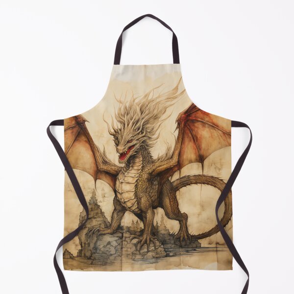 Item preview, Old Ancient Drawings of Dragons  designed and sold by BrandonArtWorld.