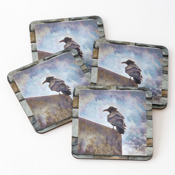 Item preview, Perched on a Rock Wall designed and sold by oh-bi-me.