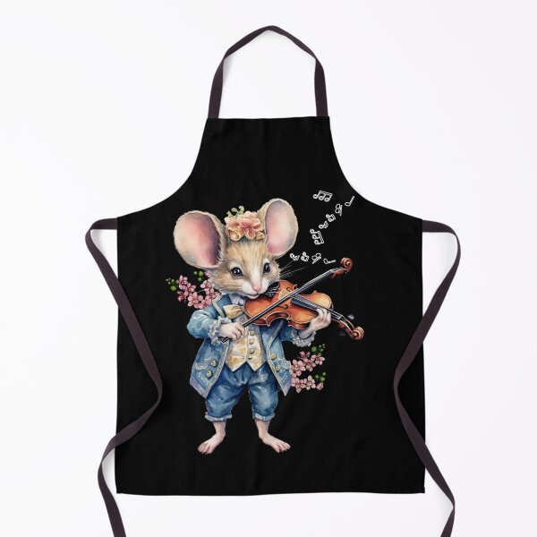 Item preview, Retro Violinist Girl Mouse designed and sold by Artbellachi.