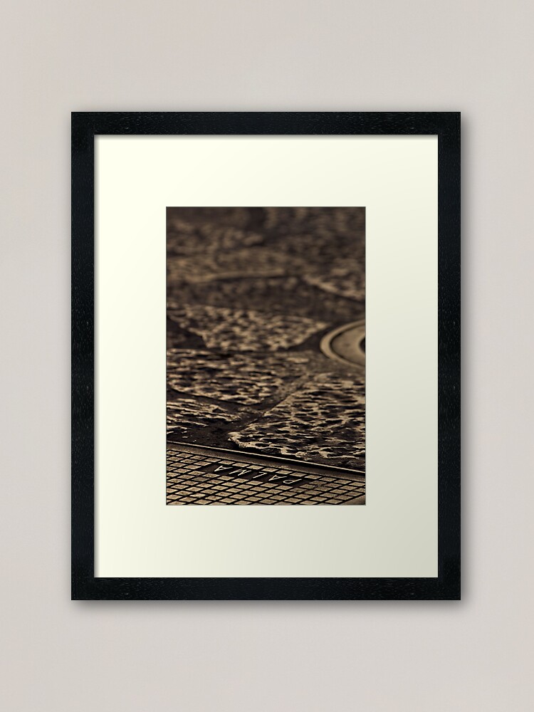 Alternate view of Detail of a City - Palma de Mallorca - Spain Framed Art Print