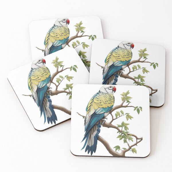 Item preview, The japanese embroidery parakeet designed and sold by Ramen-Tees.
