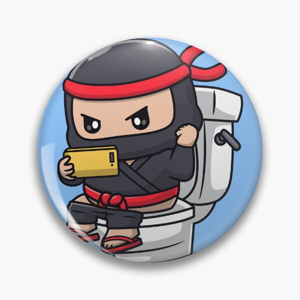 Item preview, Ninja Relaxation: Cute Cartoon Vector Icon designed and sold by hjian8219.