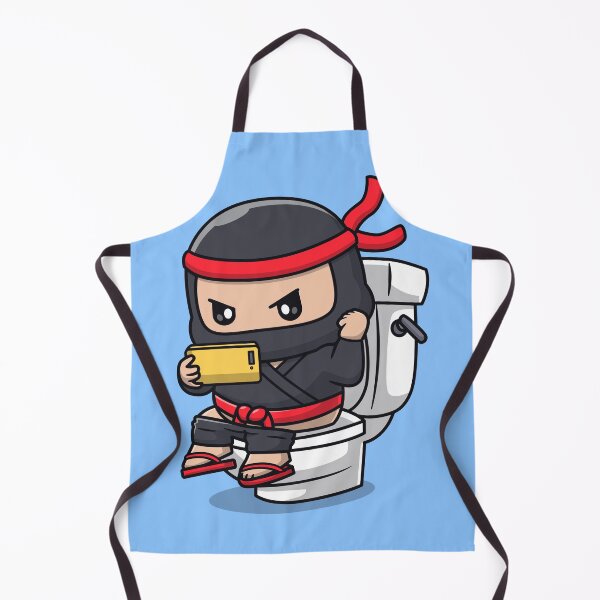 Item preview, Ninja Relaxation: Cute Cartoon Vector Icon designed and sold by hjian8219.