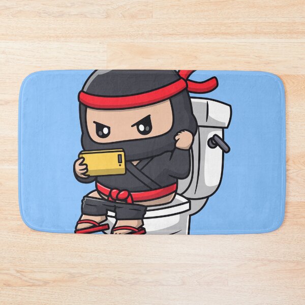 Item preview, Ninja Relaxation: Cute Cartoon Vector Icon designed and sold by hjian8219.