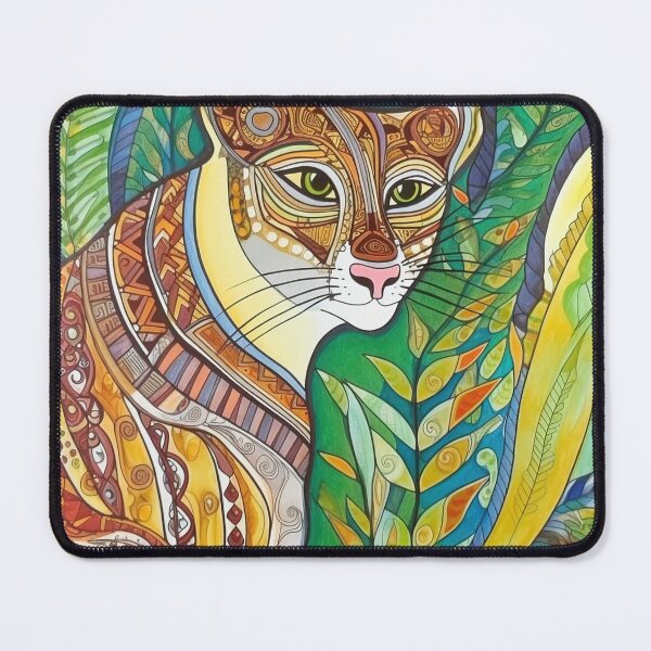 Item preview, Ocelot drawing designed and sold by ComicsFactory.