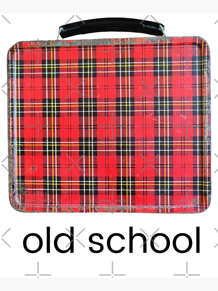 Plaid lunch clearance box